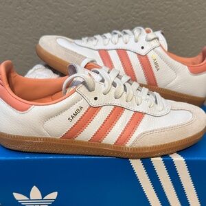 Adidas Samba OG wmns white/wonderclay